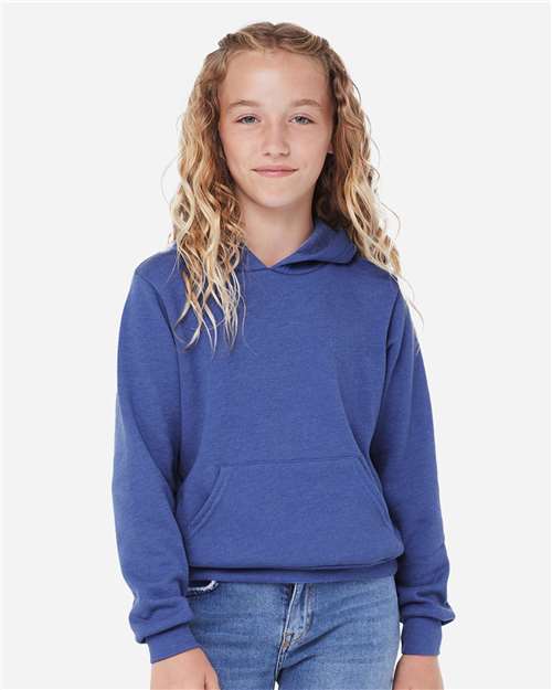 Load image into Gallery viewer, Youth Sponge Fleece Hoodie Sweatshirt — product photo 6