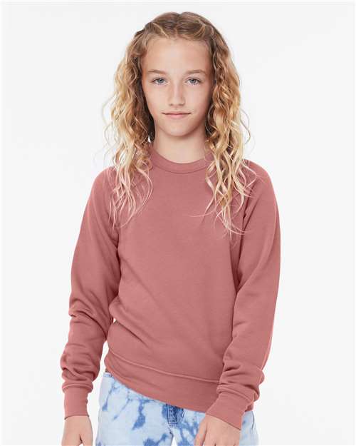 Load image into Gallery viewer, Youth Sponge Fleece Crewneck Sweatshirt — product photo 7
