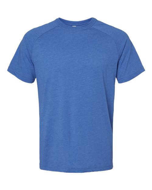 Load image into Gallery viewer, Men's Heather CVC Raglan Tee — product photo 8
