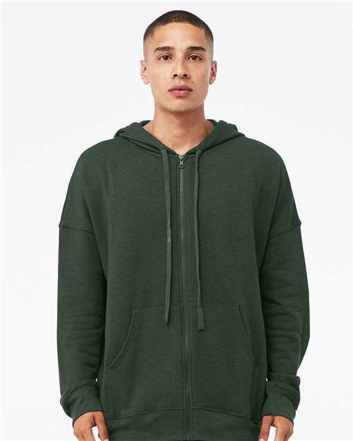 Load image into Gallery viewer, Unisex Sponge Fleece DTM Full-Zip Hoodie Sweatshirt — product photo 4