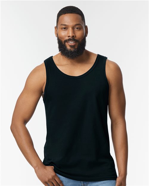 Load image into Gallery viewer, Unisex Softstyle® Tank Top — blank tank top for DTF printing