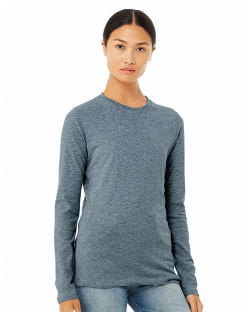 Load image into Gallery viewer, Women’s Jersey Long Sleeve Tee — product photo 9