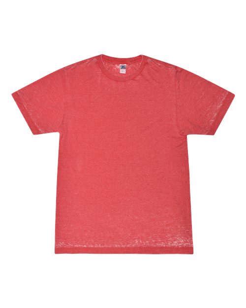 Load image into Gallery viewer, Colortone 1350 Unisex Acid Wash Burnout T-Shirt - Ruby