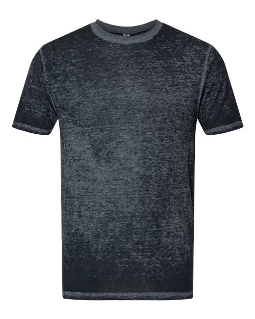 Load image into Gallery viewer, Colortone 1350 Unisex Acid Wash Burnout T-Shirt - Twilight Black