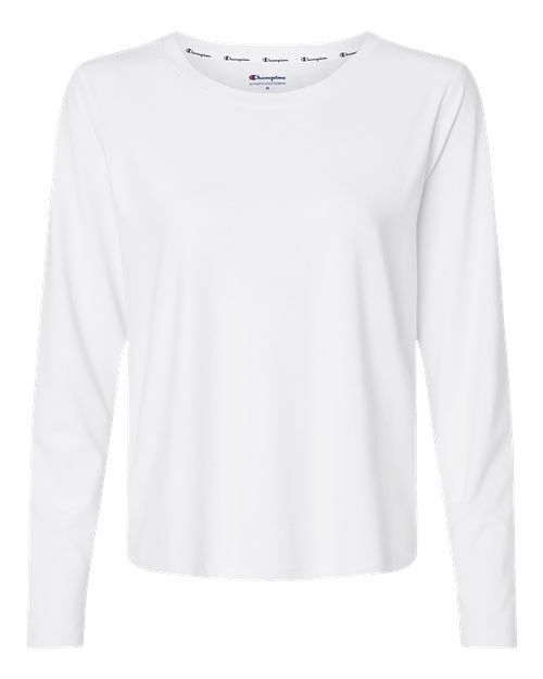 Load image into Gallery viewer, Women's Sport Soft Touch Long Sleeve T-Shirt - White