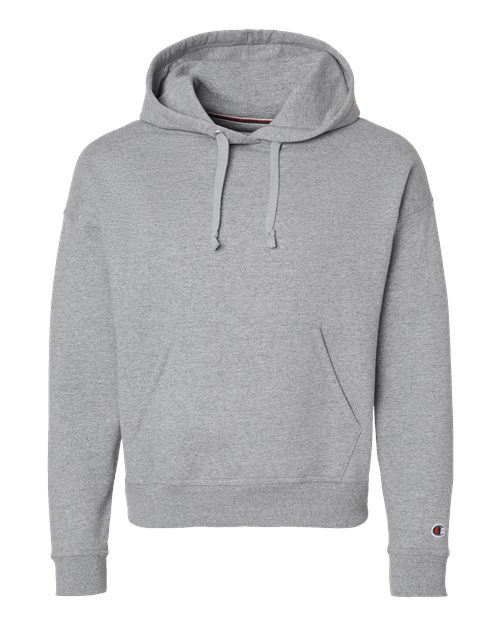 Load image into Gallery viewer, Women's Powerblend® Hooded Sweatshirt - Light Steel