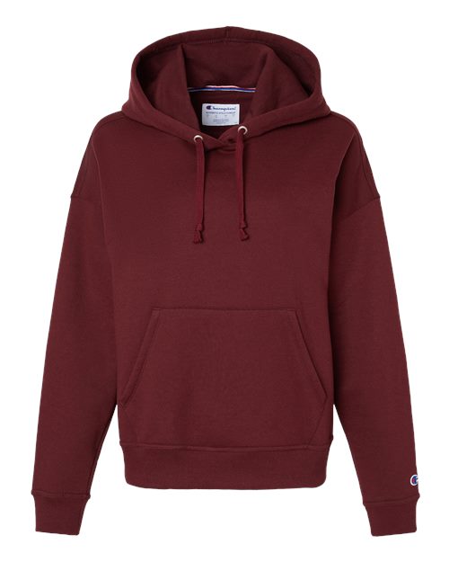 Load image into Gallery viewer, Women's Powerblend® Hooded Sweatshirt - Maroon
