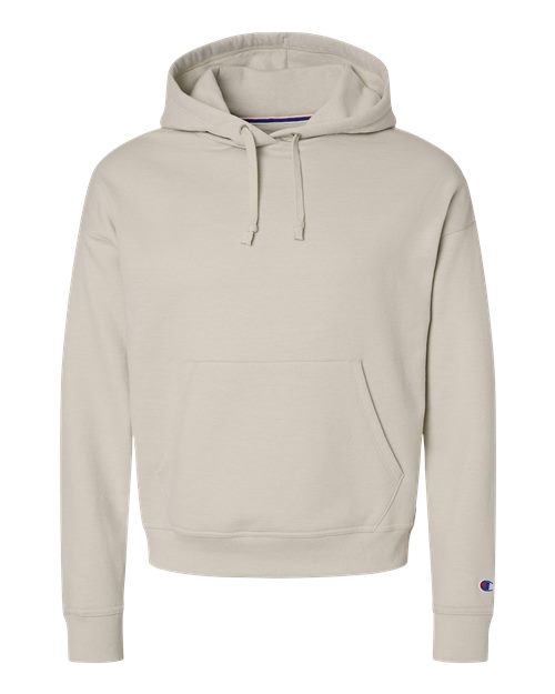 Load image into Gallery viewer, Women's Powerblend® Hooded Sweatshirt - Sand