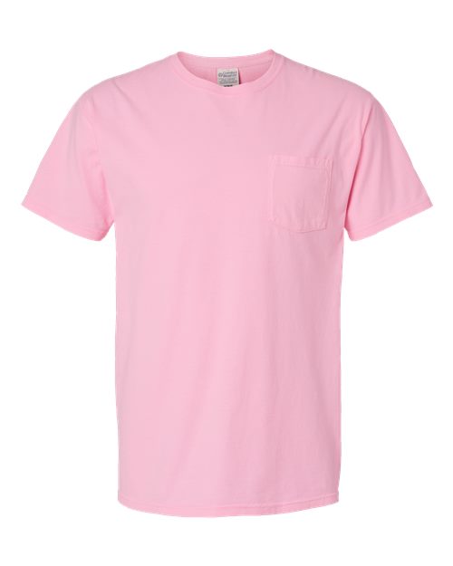 Load image into Gallery viewer, Unisex Garment-Dyed Pocket T-Shirt - Cotton Candy