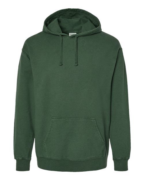 Load image into Gallery viewer, Unisex Garment-Dyed Hooded Sweatshirt - Field Green