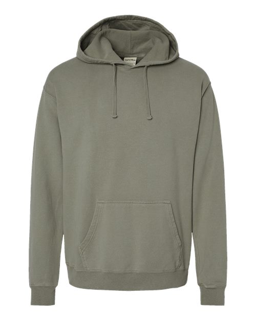 Load image into Gallery viewer, Unisex Garment-Dyed Hooded Sweatshirt - Faded Fatigue