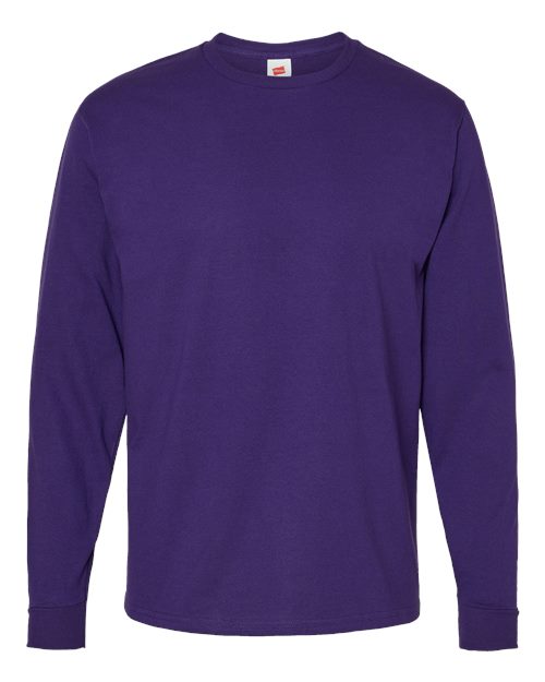 Load image into Gallery viewer, Essential-T Long Sleeve T-Shirt - Athletic Purple