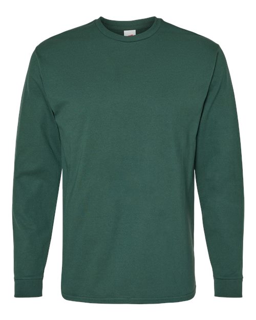 Load image into Gallery viewer, Essential-T Long Sleeve T-Shirt - Athletic Dark Green