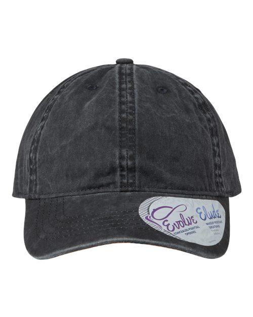Load image into Gallery viewer, Infinity Her CASSIE Women's Pigment-Dyed with Fashion Undervisor Cap - Black/ Leopard