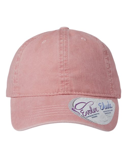 Load image into Gallery viewer, Infinity Her CASSIE Women's Pigment-Dyed with Fashion Undervisor Cap - Dusty Pink/ Floral