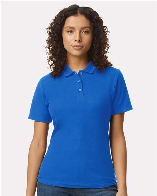 Load image into Gallery viewer, Women's Softstyle® Pique Polo — product photo 6