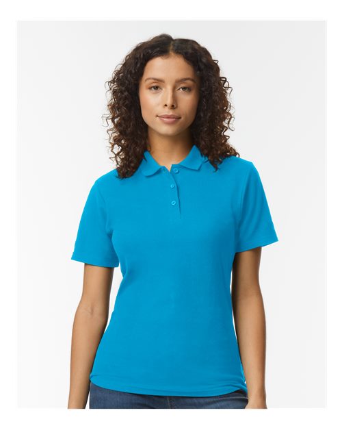 Load image into Gallery viewer, Women's Softstyle® Pique Polo — product photo 7