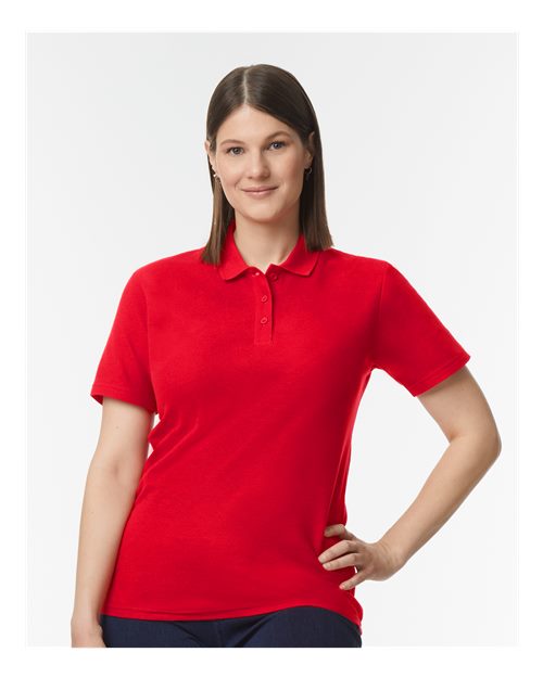 Load image into Gallery viewer, Women's Softstyle® Pique Polo — product photo 2
