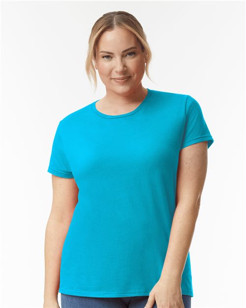 Load image into Gallery viewer, Women's Softstyle® Lightweight T-Shirt — blank t-shirt for DTF printing