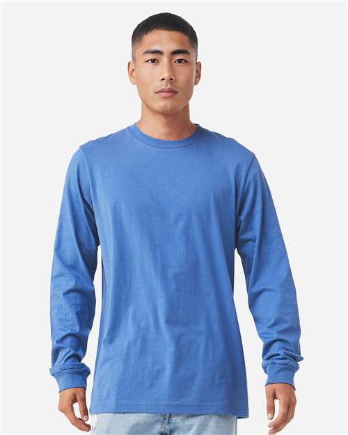 Load image into Gallery viewer, Heather CVC Long Sleeve Tee — product photo 9