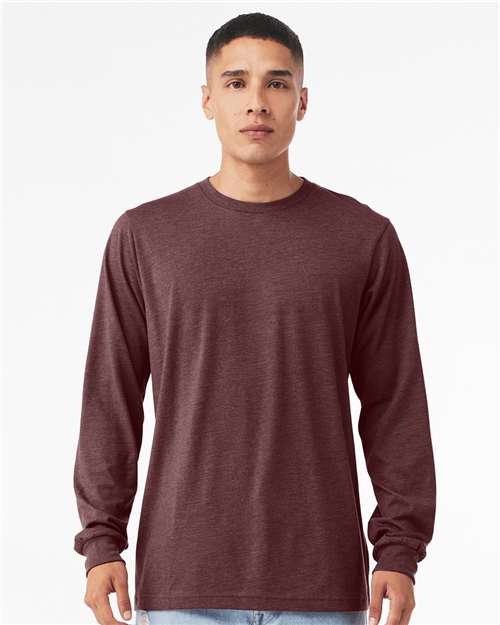 Load image into Gallery viewer, Heather CVC Long Sleeve Tee — product photo 15