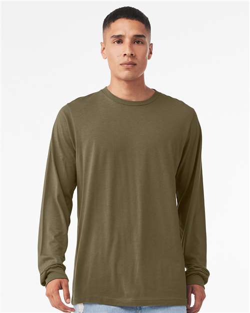 Load image into Gallery viewer, Heather CVC Long Sleeve Tee — product photo 22