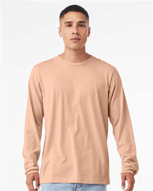 Load image into Gallery viewer, Heather CVC Long Sleeve Tee — product photo 23