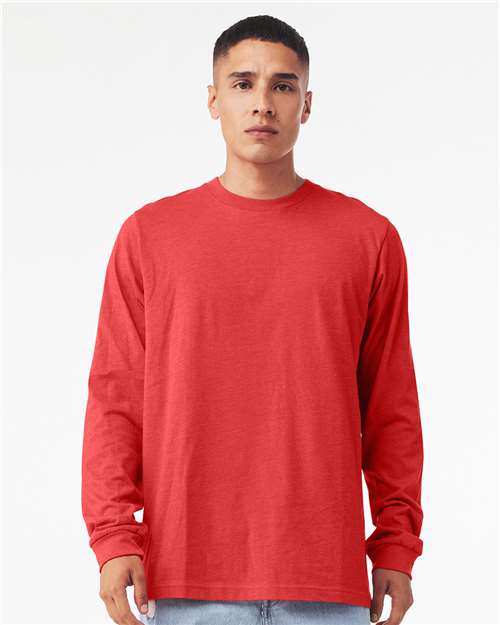 Load image into Gallery viewer, Heather CVC Long Sleeve Tee — product photo 25
