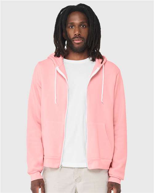 Load image into Gallery viewer, Unisex Sponge Fleece Full-Zip Hoodie Sweatshirt — product photo 37