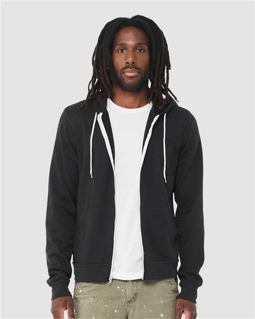 Load image into Gallery viewer, Unisex Sponge Fleece Full-Zip Hoodie Sweatshirt — product photo 46