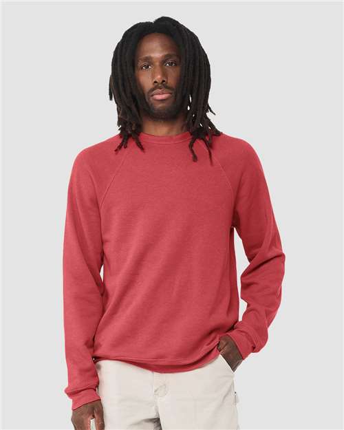Load image into Gallery viewer, Unisex Sponge Fleece Raglan Crewneck Sweatshirt — product photo 29