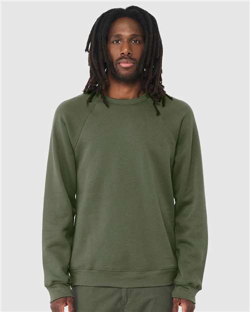 Load image into Gallery viewer, Unisex Sponge Fleece Raglan Crewneck Sweatshirt — product photo 35