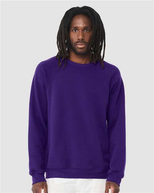 Load image into Gallery viewer, Unisex Sponge Fleece Raglan Crewneck Sweatshirt — product photo 43