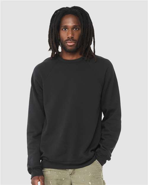 Load image into Gallery viewer, Unisex Sponge Fleece Raglan Crewneck Sweatshirt — product photo 45