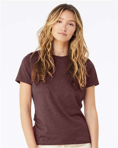 Load image into Gallery viewer, Women’s Relaxed Fit Heather CVC Tee — product photo 14