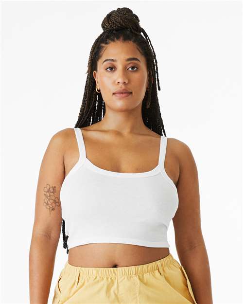 Load image into Gallery viewer, Women's Micro Rib Spaghetti Strap Tank — product photo 7