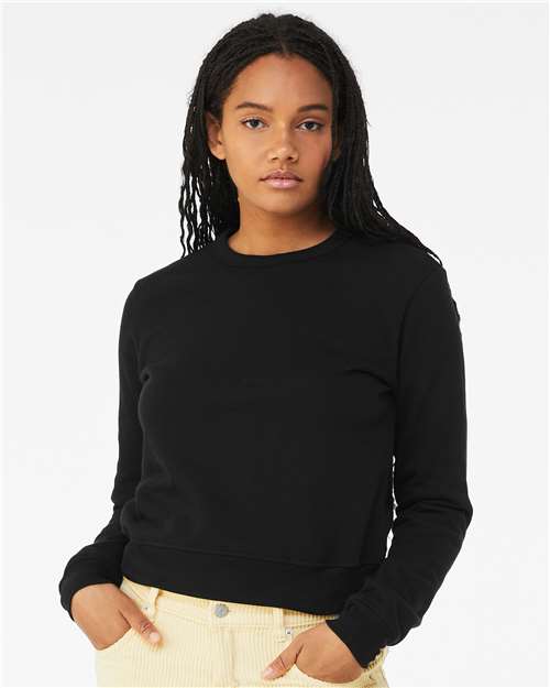 Load image into Gallery viewer, Women's Sponge Fleece Crewneck Sweatshirt — product photo 2