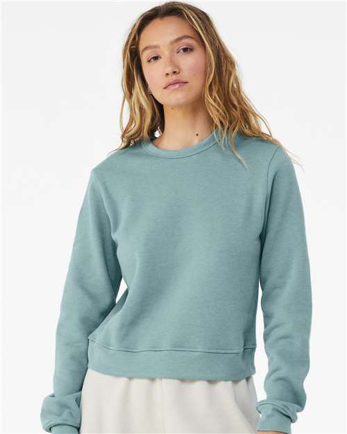 Load image into Gallery viewer, Women's Sponge Fleece Crewneck Sweatshirt — product photo 4