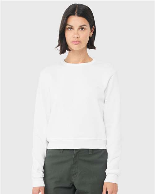 Load image into Gallery viewer, Women's Sponge Fleece Crewneck Sweatshirt — product photo 8