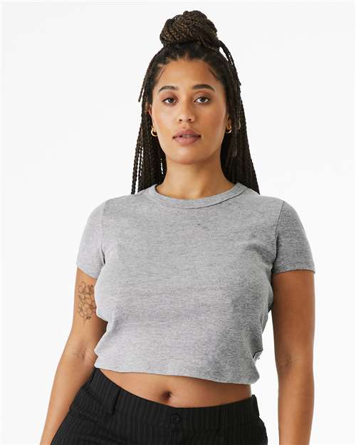 Load image into Gallery viewer, Women's Micro Rib Baby Tee — product photo 1