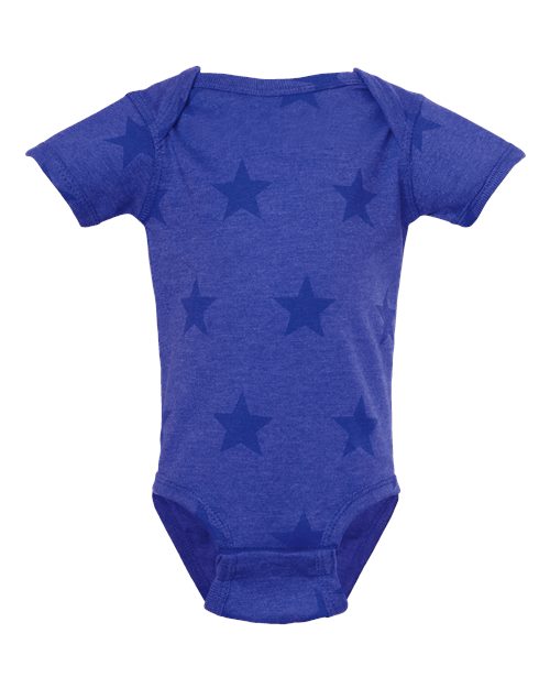 Load image into Gallery viewer, Infant Star Print Bodysuit - Royal Star