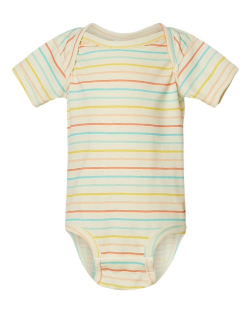 Load image into Gallery viewer, Infant Fine Jersey Bodysuit - Sunkissed Stripe