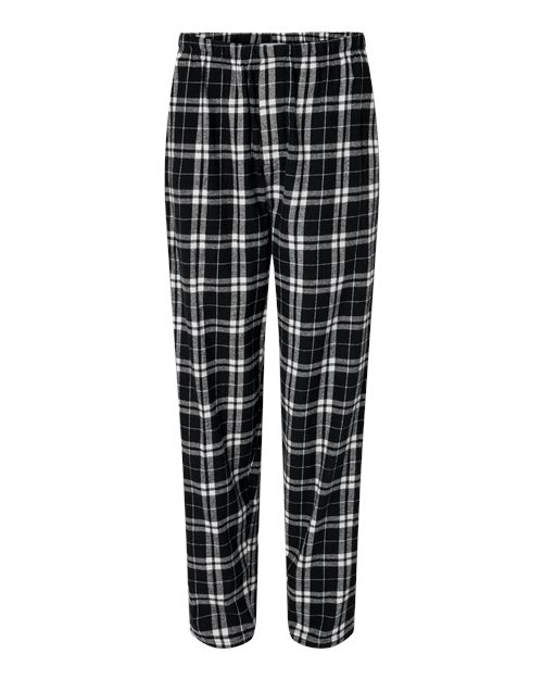 Load image into Gallery viewer, Boxercraft BM6624 Men's Harley Flannel Pants - Black/ White
