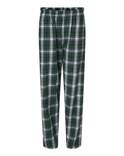 Load image into Gallery viewer, Boxercraft BM6624 Men's Harley Flannel Pants - Green/ White Plaid