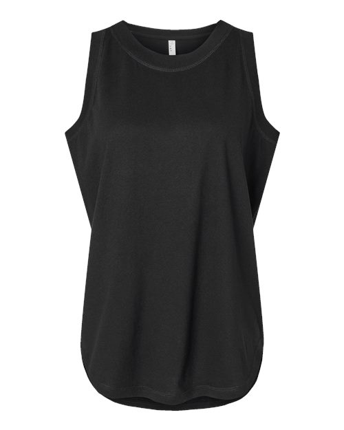 Load image into Gallery viewer, LAT 3592 Women's Relaxed Fine Jersey Tank - Black