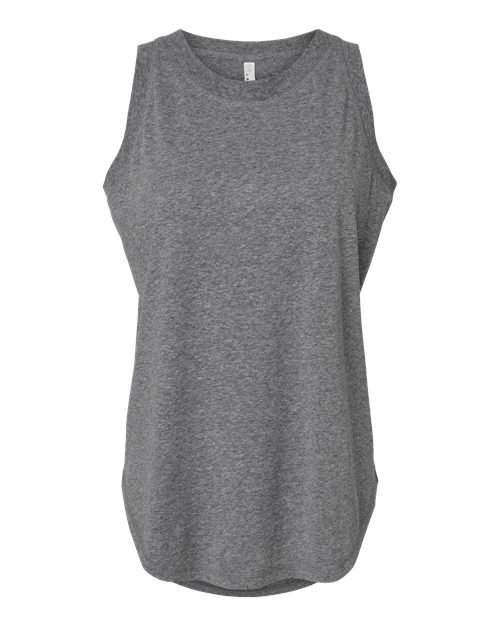 Load image into Gallery viewer, LAT 3592 Women's Relaxed Fine Jersey Tank - Granite Heather