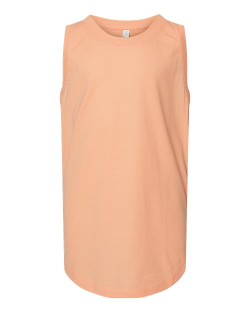 Load image into Gallery viewer, LAT 2692 Girls' Relaxed Fine Jersey Tank - Peachy