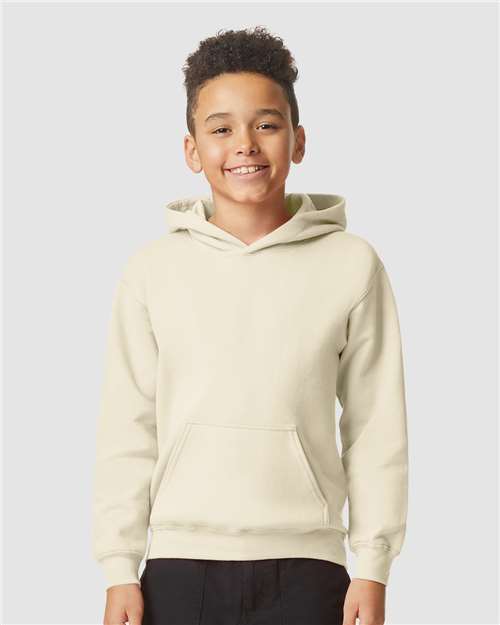 Load image into Gallery viewer, Youth Softstyle® Midweight Hooded Sweatshirt — product photo 12