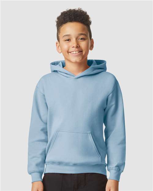 Load image into Gallery viewer, Youth Softstyle® Midweight Hooded Sweatshirt — product photo 14