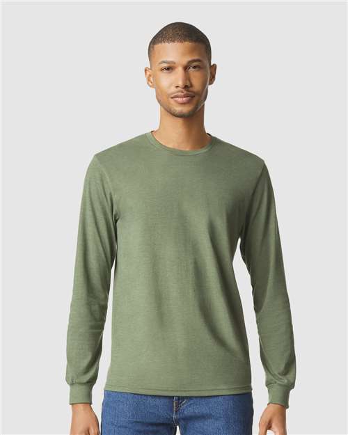 Load image into Gallery viewer, Unisex Softstyle® CVC Long Sleeve T-Shirt — product photo 1
